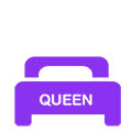 Queen size bed(s)